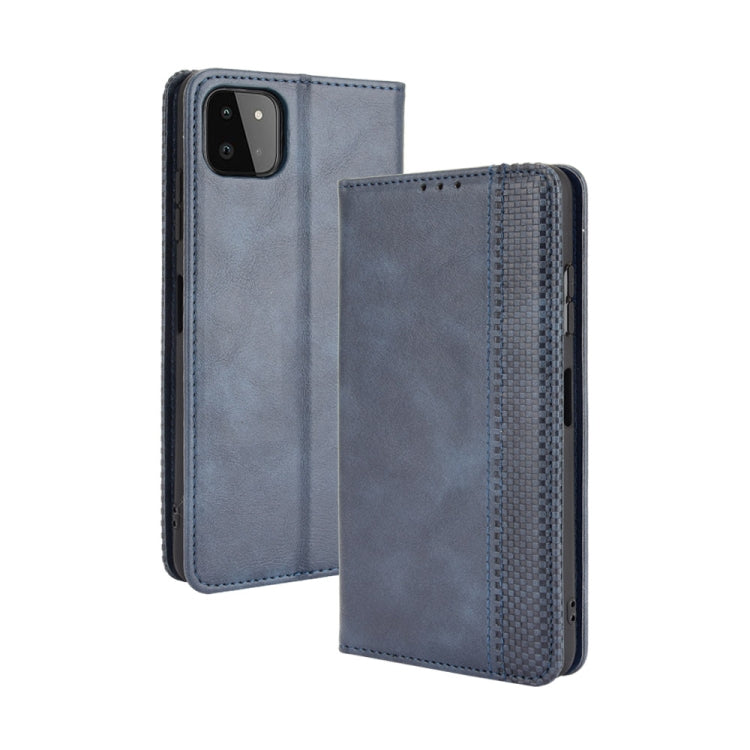 Magnetic Buckle Retro Crazy Horse Texture Horizontal Flip Leather Case with Holder &amp; Card Slots &amp; Photo Frame, For Huawei P50, For Rakuten Big S, For Blackview A70 (2021), For Motorola Moto G50, For Oukitel C23 Pro, For Samsung Galaxy A22 5G