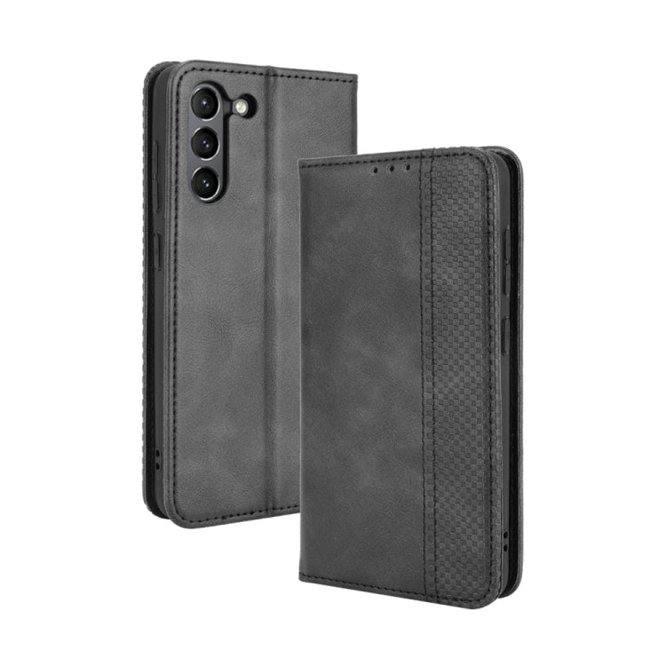 Magnetic Buckle Retro Crazy Horse Texture Horizontal Flip Leather Case with Holder & Card Slots & Photo Frame, For Samsung Galaxy A82 5G / Quantum 2 5G, For Samsung Galaxy S21 FE, For UMIDIGI Bison GT