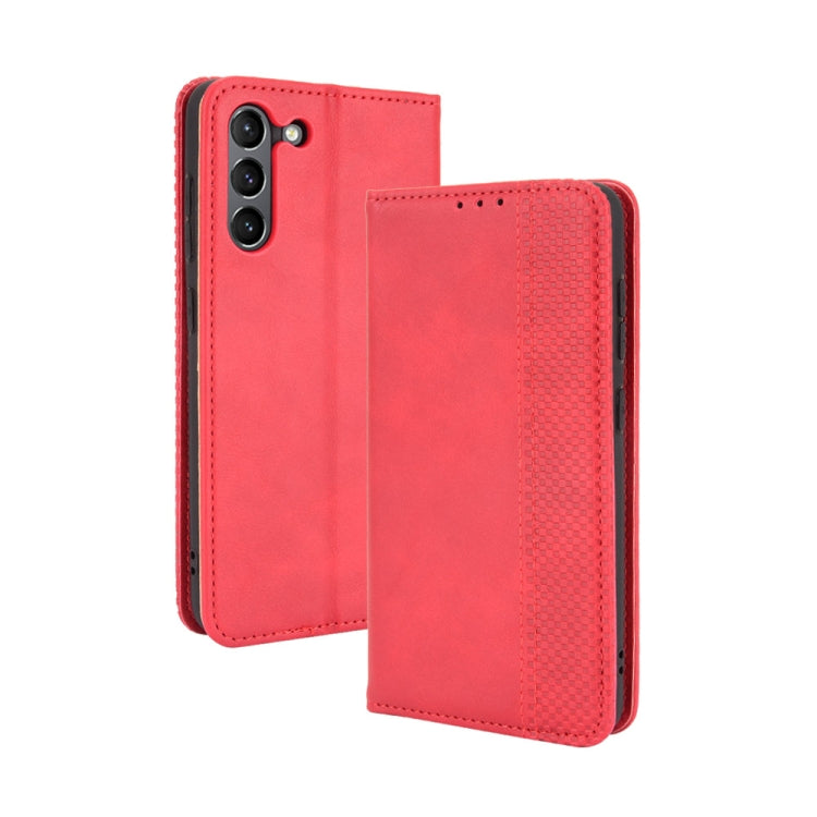 Magnetic Buckle Retro Crazy Horse Texture Horizontal Flip Leather Case with Holder & Card Slots & Photo Frame, For Samsung Galaxy A82 5G / Quantum 2 5G, For Samsung Galaxy S21 FE, For UMIDIGI Bison GT