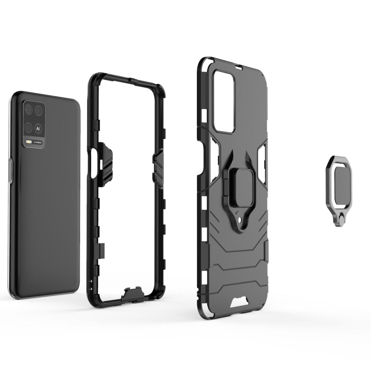 Shockproof PC + TPU Protective Case with Magnetic Ring Holder, For OPPO A54 4G, For OPPO A74 4G, For OPPO Realme C21, For vivo S9e, For Samsung Galaxy A22 5G, For Samsung Galaxy S21 FE