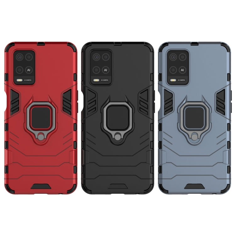 Shockproof PC + TPU Protective Case with Magnetic Ring Holder, For OPPO A54 4G, For OPPO A74 4G, For OPPO Realme C21, For vivo S9e, For Samsung Galaxy A22 5G, For Samsung Galaxy S21 FE