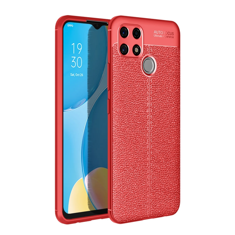 Litchi Texture TPU Shockproof Case, For OPPO K9, For Realme Narzo 30A, For vivo X60 Pro (International Version)