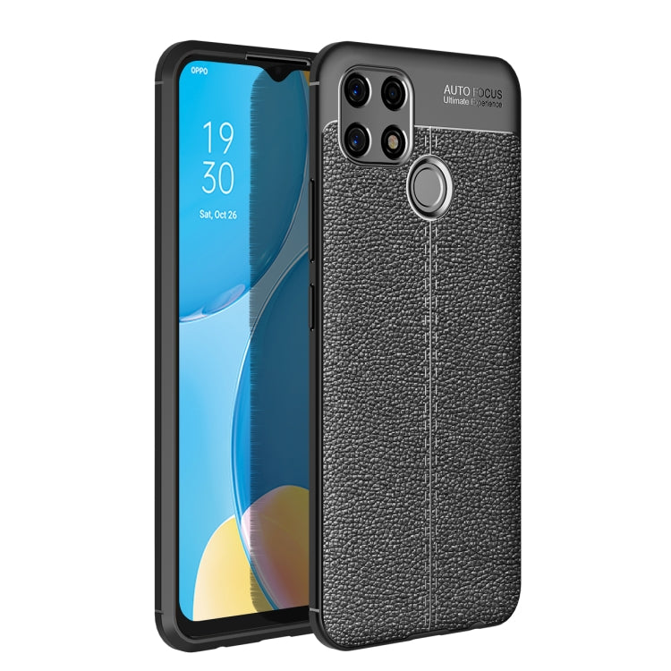 Litchi Texture TPU Shockproof Case, For OPPO K9, For Realme Narzo 30A, For vivo X60 Pro (International Version)