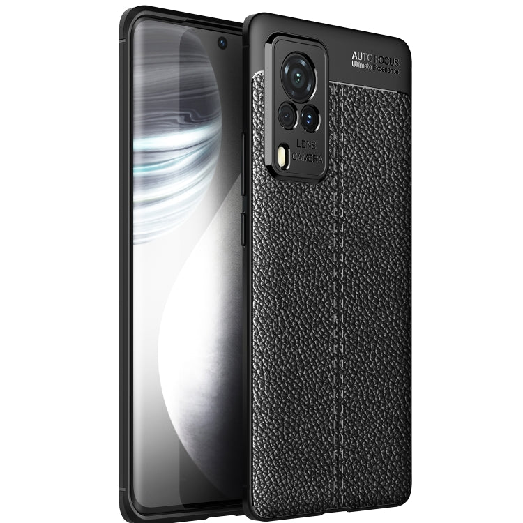 Litchi Texture TPU Shockproof Case, For OPPO K9, For Realme Narzo 30A, For vivo X60 Pro (International Version)