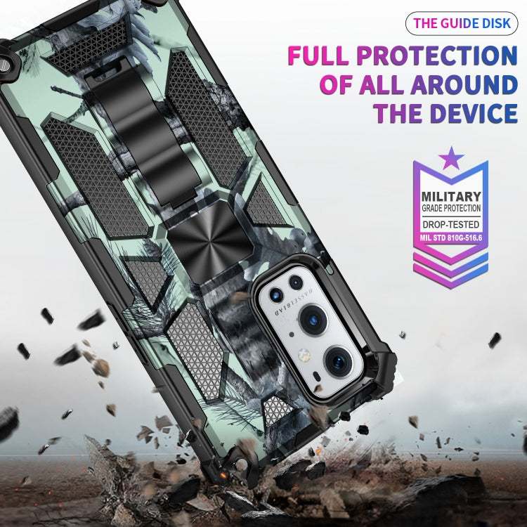 Camouflage Armor Shockproof TPU + PC Magnetic Protective Case with Holder, For OPPO A74 / A93 5G, For Samsung Galaxy A82 5G, For Samsung Galaxy A42