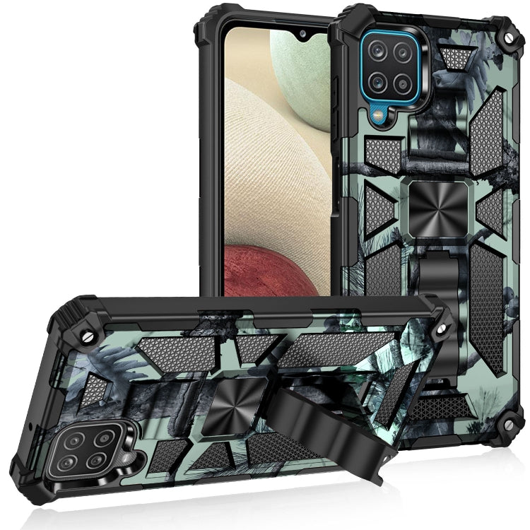 Camouflage Armor Shockproof TPU + PC Magnetic Protective Case with Holder, For OPPO A74 / A93 5G, For Samsung Galaxy A82 5G, For Samsung Galaxy A42