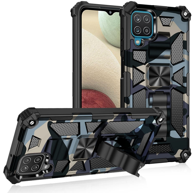 Camouflage Armor Shockproof TPU + PC Magnetic Protective Case with Holder, For OPPO A74 / A93 5G, For Samsung Galaxy A82 5G, For Samsung Galaxy A42