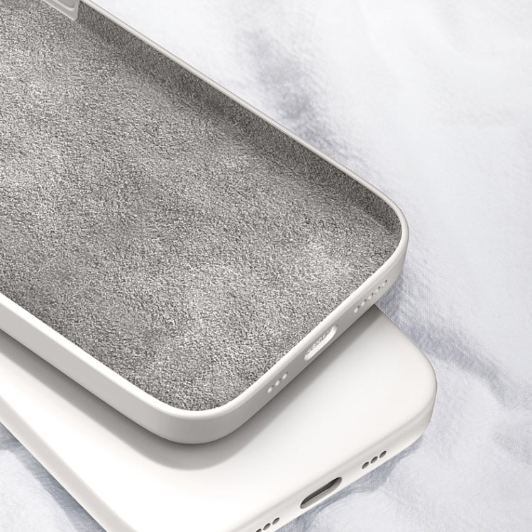 Solid Color Imitation Liquid Silicone Straight Edge Dropproof Full Coverage Protective Case, For vivo iQOO Pro, For vivo IQOO