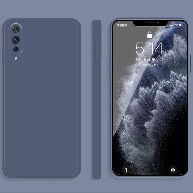 Solid Color Imitation Liquid Silicone Straight Edge Dropproof Full Coverage Protective Case, For vivo iQOO Pro, For vivo IQOO