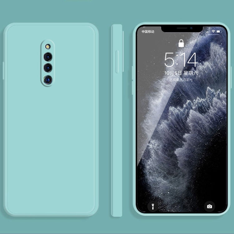 Solid Color Imitation Liquid Silicone Straight Edge Dropproof Full Coverage Protective Case, For vivo X27, For vivo X27 Pro