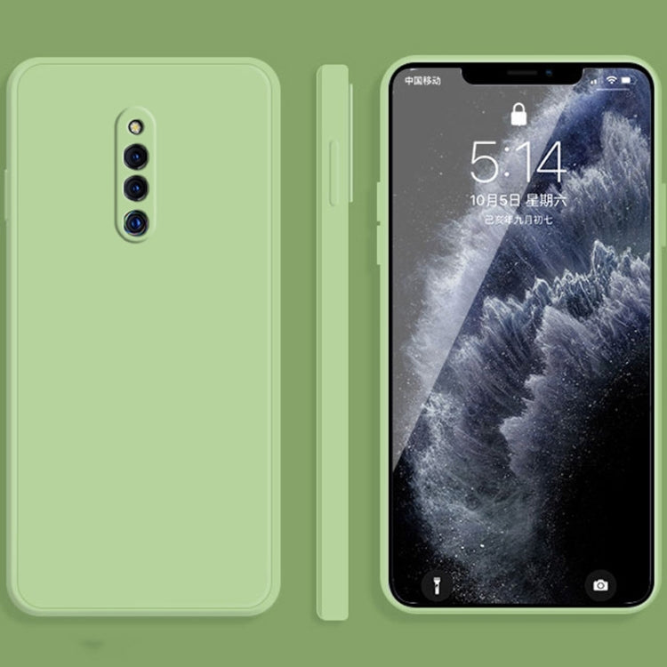 Solid Color Imitation Liquid Silicone Straight Edge Dropproof Full Coverage Protective Case, For vivo X27, For vivo X27 Pro