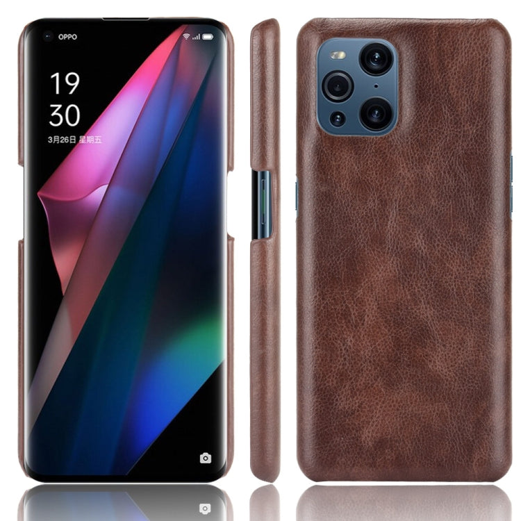 Shockproof Litchi Texture PC + PU Case, For OPPO Find X3 / X3 Pro, For Fujitsu Be4 Plus F-41B, For Asus Zenfone 8 / ZS590KS