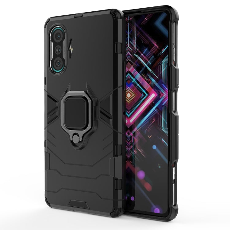 Shockproof PC + TPU Protective Case with Magnetic Ring Holder, For OPPO Realme X7 Pro Ultra, For Xiaomi Redmi K40 Gaming, For Honor Play 5T