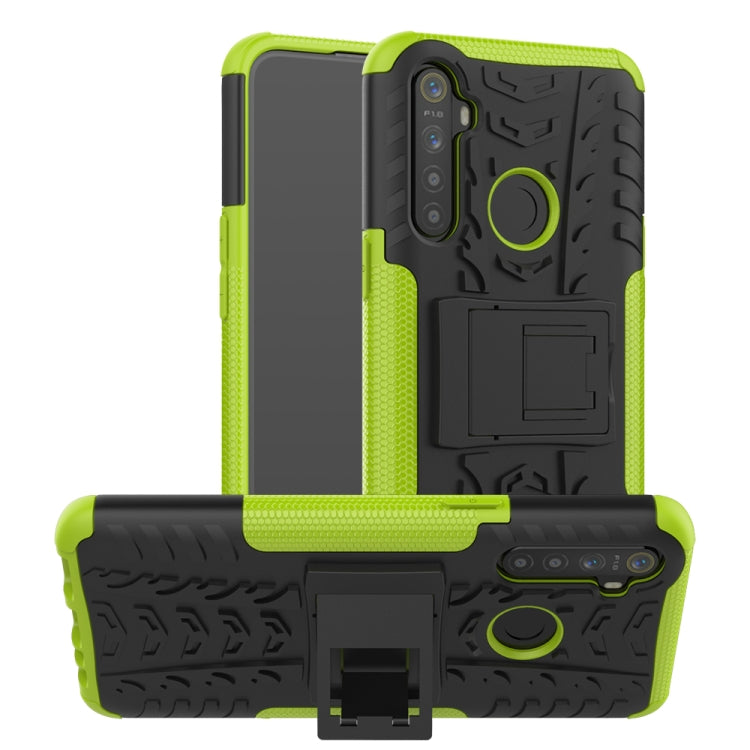 Tire Texture TPU + PC Shockproof Case with Holder, For OPPO Realme 5, For OPPO RENO 2, For iPad 10.2