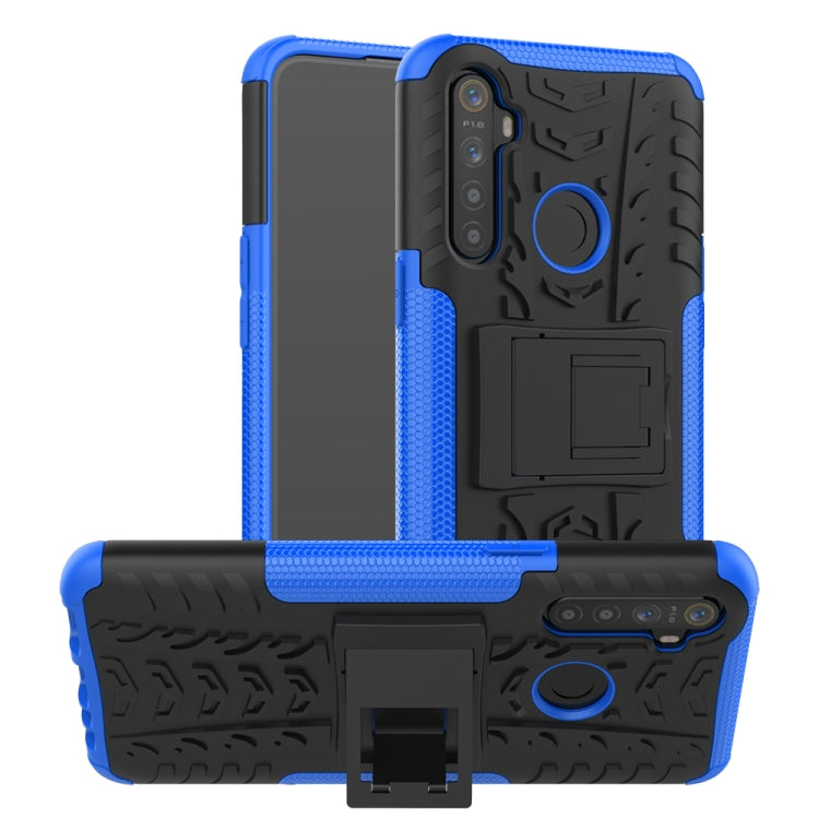 Tire Texture TPU + PC Shockproof Case with Holder, For OPPO Realme 5, For OPPO RENO 2, For iPad 10.2