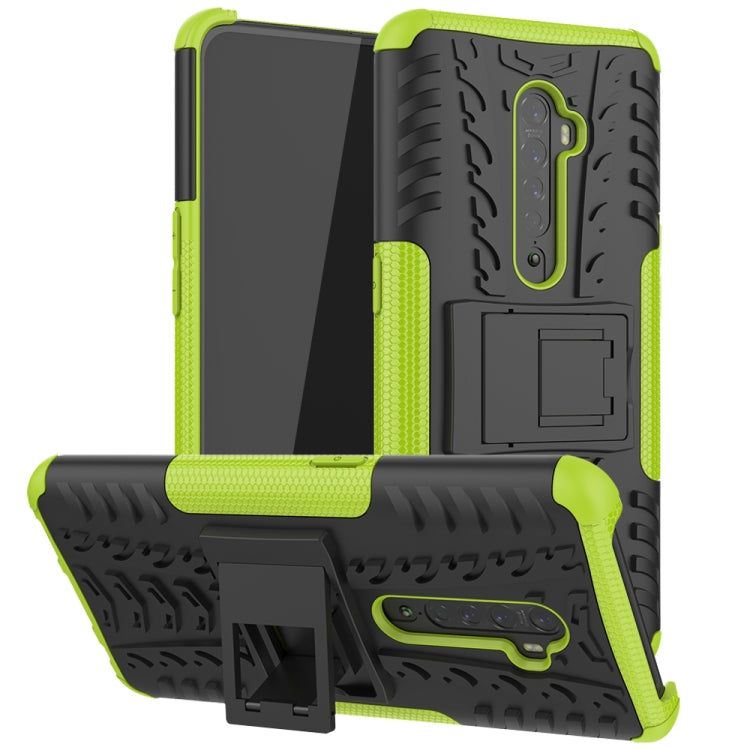 Tire Texture TPU + PC Shockproof Case with Holder, For OPPO Realme 5, For OPPO RENO 2, For iPad 10.2