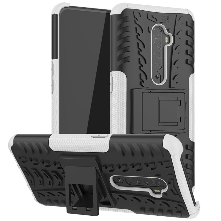 Tire Texture TPU + PC Shockproof Case with Holder, For OPPO Realme 5, For OPPO RENO 2, For iPad 10.2