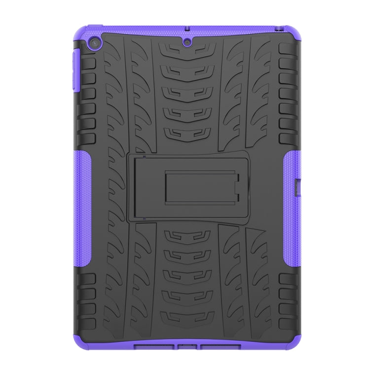 Tire Texture TPU + PC Shockproof Case with Holder, For iPad 10.2