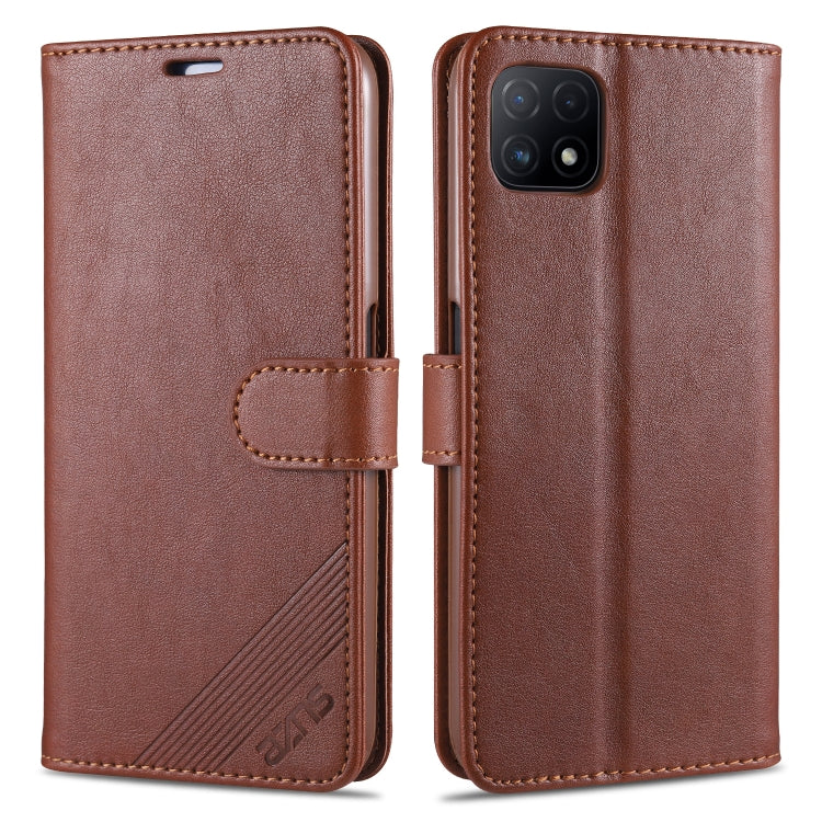 AZNS Sheepskin Texture Horizontal Flip Leather Case with Holder & Card Slots & Wallet, For OPPO A72 5G, For OPPO A73 5G, For OPPO A53 5G, For Vivo X60, For Vivo X60 Pro