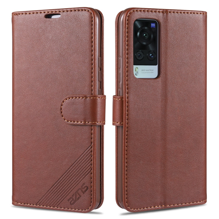 AZNS Sheepskin Texture Horizontal Flip Leather Case with Holder & Card Slots & Wallet, For OPPO A72 5G, For OPPO A73 5G, For OPPO A53 5G, For Vivo X60, For Vivo X60 Pro