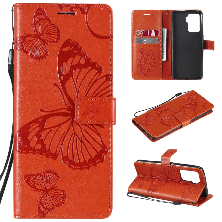 Pressed Printing Butterfly Pattern Horizontal Flip PU Leather Case with Holder & Card Slots & Wallet & Lanyard, For LG Stylo 7 5G / 4G, For OPPO A74 4G / F19 4G, For OPPO A94 5G / F19 Pro / Reno 5F, For OPPO A93 5G / A74 5G