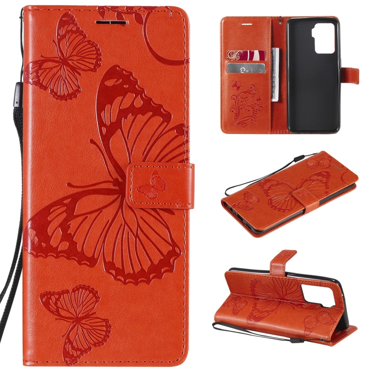 Pressed Printing Butterfly Pattern Horizontal Flip PU Leather Case with Holder & Card Slots & Wallet & Lanyard, For LG Stylo 7 5G / 4G, For OPPO A74 4G / F19 4G, For OPPO A94 5G / F19 Pro / Reno 5F