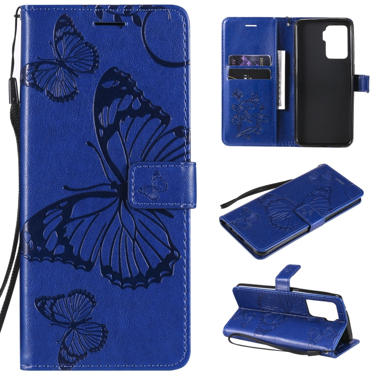 Pressed Printing Butterfly Pattern Horizontal Flip PU Leather Case with Holder & Card Slots & Wallet & Lanyard, For LG Stylo 7 5G / 4G, For OPPO A74 4G / F19 4G, For OPPO A94 5G / F19 Pro / Reno 5F, For OPPO A93 5G / A74 5G