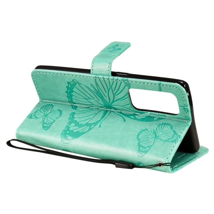 Pressed Printing Butterfly Pattern Horizontal Flip PU Leather Case with Holder & Card Slots & Wallet & Lanyard, For OPPO Reno5 Pro+ 5G / Find X3 Neo, For OPPO Find X3 Pro / Find X3, For Xiaomi Redmi Note 10 4G