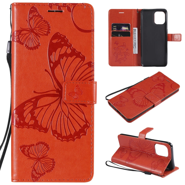 Pressed Printing Butterfly Pattern Horizontal Flip PU Leather Case with Holder & Card Slots & Wallet & Lanyard, For OPPO Reno5 Pro+ 5G / Find X3 Neo, For OPPO Find X3 Pro / Find X3, For Xiaomi Redmi Note 10 4G