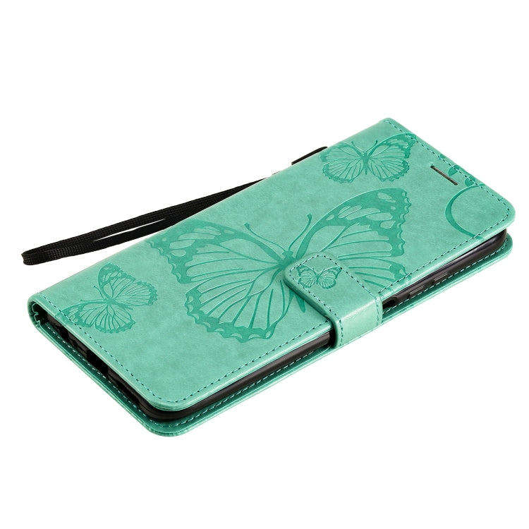 Pressed Printing Butterfly Pattern Horizontal Flip PU Leather Case with Holder & Card Slots & Wallet & Lanyard, For Xiaomi Redmi Note 10 4G, For Xiaomi Redmi Note 10 Pro 4G, For Samsung Galaxy A32 4G, For Samsung Galaxy S21 FE