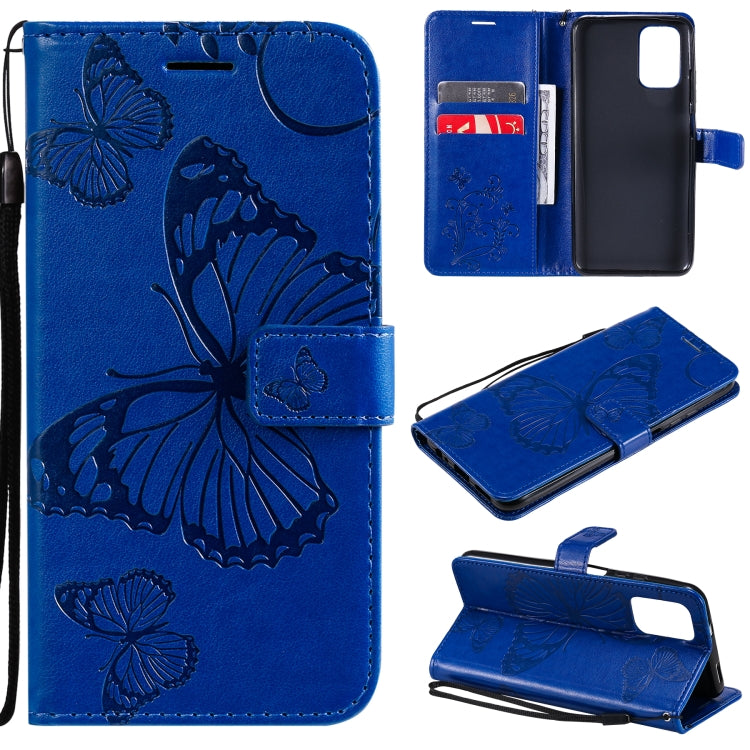 Pressed Printing Butterfly Pattern Horizontal Flip PU Leather Case with Holder & Card Slots & Wallet & Lanyard, For OPPO Reno5 Pro+ 5G / Find X3 Neo, For OPPO Find X3 Pro / Find X3, For Xiaomi Redmi Note 10 4G