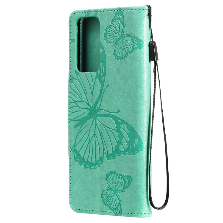 Pressed Printing Butterfly Pattern Horizontal Flip PU Leather Case with Holder & Card Slots & Wallet & Lanyard, For Xiaomi Redmi Note 10 Pro 4G, For Samsung Galaxy A32 4G, For Samsung Galaxy S21 FE