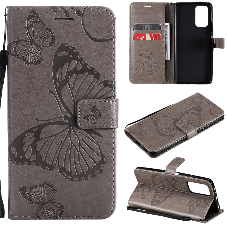 Pressed Printing Butterfly Pattern Horizontal Flip PU Leather Case with Holder & Card Slots & Wallet & Lanyard, For Xiaomi Redmi Note 10 Pro 4G, For Samsung Galaxy A32 4G, For Samsung Galaxy S21 FE