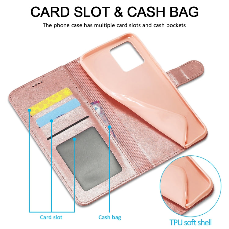 LC.IMEEKE Calf Texture Horizontal Flip Leather Case, with Holder & Card Slots & Wallet, For OPPO Realme 8 / 8 Pro, For OPPO F19 Pro/A94 4G/Reno 5F