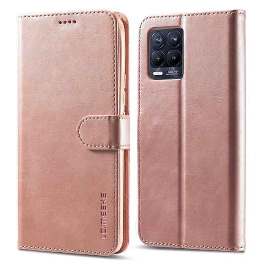 LC.IMEEKE Calf Texture Horizontal Flip Leather Case, with Holder & Card Slots & Wallet, For OPPO Realme 8 / 8 Pro, For OPPO F19 Pro/A94 4G/Reno 5F