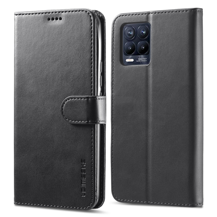 LC.IMEEKE Calf Texture Horizontal Flip Leather Case, with Holder & Card Slots & Wallet, For OPPO Realme 8 / 8 Pro, For OPPO F19 Pro/A94 4G/Reno 5F