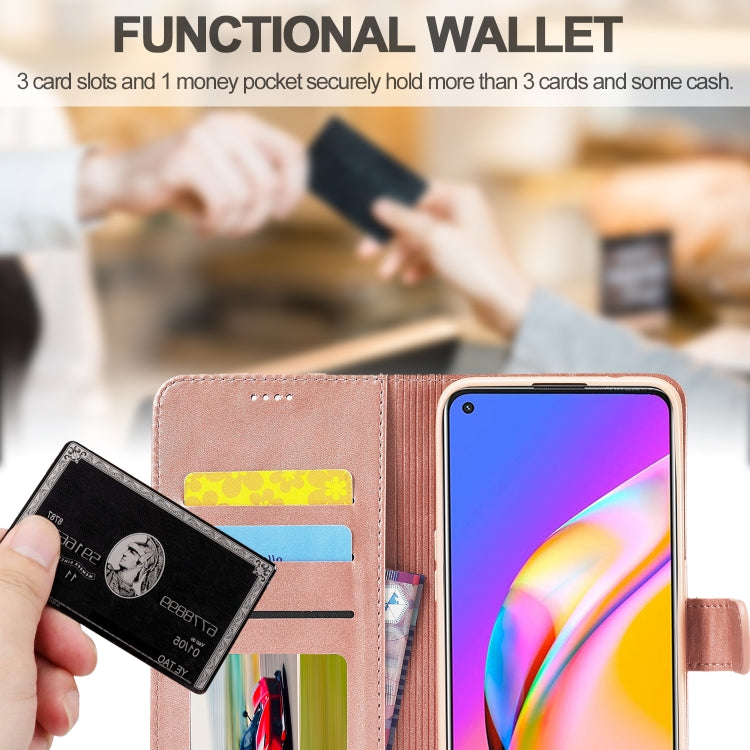 LC.IMEEKE Calf Texture Horizontal Flip Leather Case, with Holder &amp; Card Slots &amp; Wallet, For OPPO Realme 8 / 8 Pro, For OPPO F19 Pro/A94 4G/Reno 5F