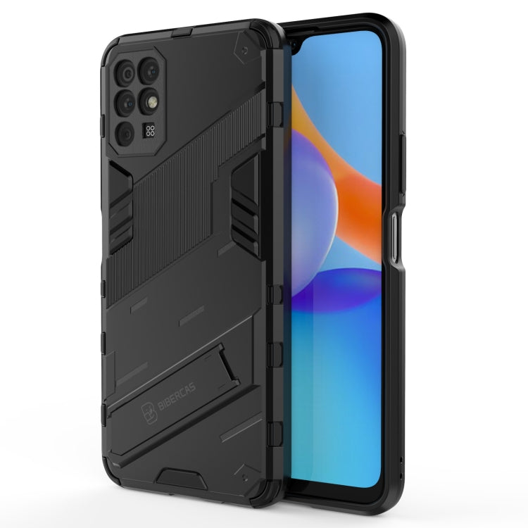 Punk Armor 2 in 1 PC + TPU Shockproof Case with Invisible Holder, For vivo V21, For Xiaomi Redmi K40 Gaming, For Honor Play 5T