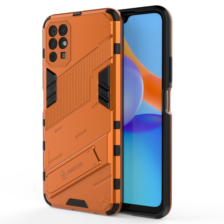 Punk Armor 2 in 1 PC + TPU Shockproof Case with Invisible Holder, For vivo V21, For Xiaomi Redmi K40 Gaming, For Honor Play 5T