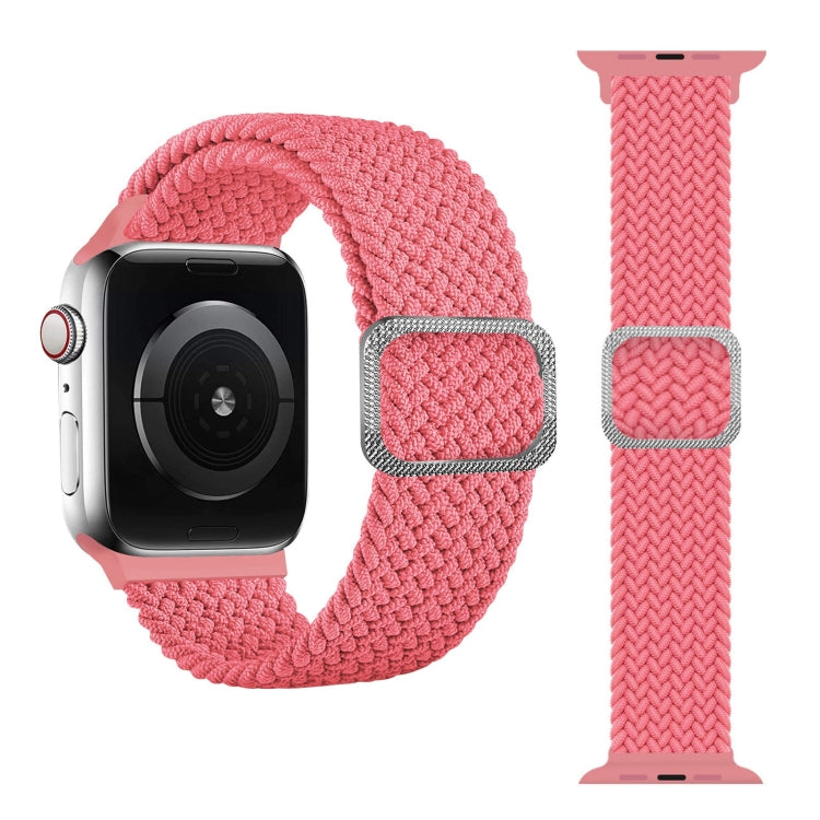 Buckle Braided Elastic Strap Watch Band For Apple Watch Series 9&amp;8&amp;7 41mm / SE 3&amp;SE 2&amp;6&amp;SE&amp;5&amp;4 40mm / 3&amp;2&amp;1 38mm(Rainbow Color), For Apple Watch Series 7 41mm / 6 &amp; SE &amp; 5 &amp; 4 40mm / 3 &amp; 2 &amp; 1 38mm