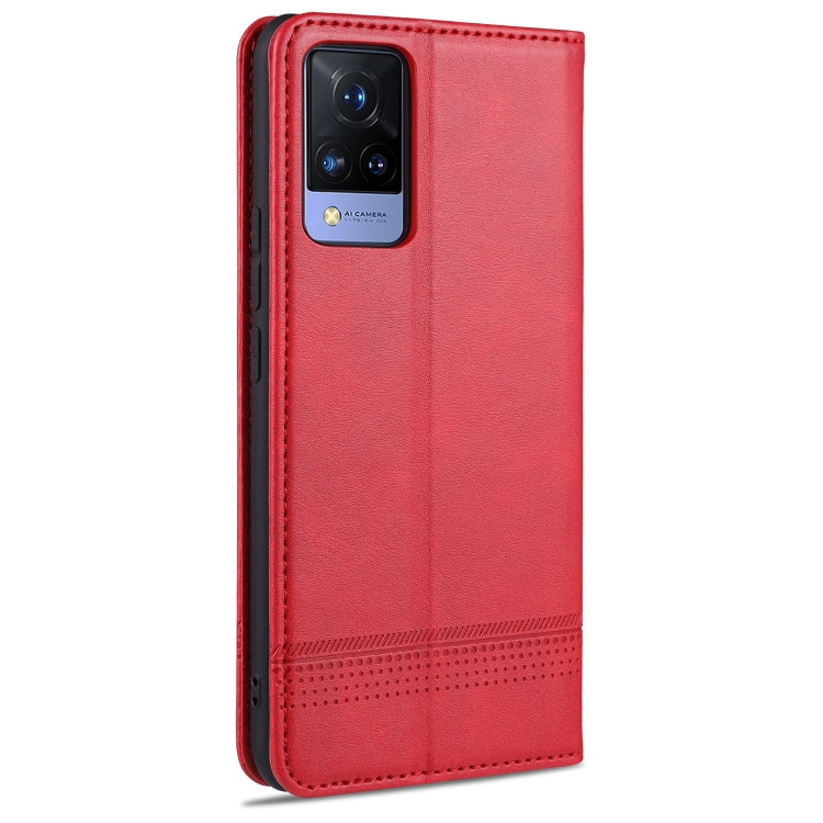 AZNS Magnetic Calf Texture Horizontal Flip Leather Case with Card Slots & Holder & Wallet, For vivo 21, For Xiaomi Redmi Note 10 5G, For Xiaomi Poco M3 Pro 5G