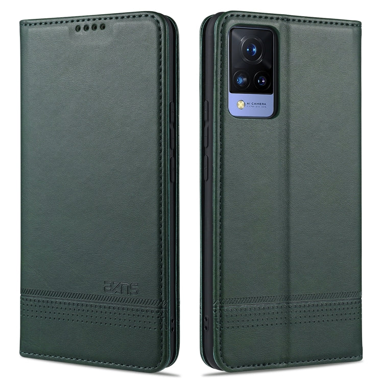 AZNS Magnetic Calf Texture Horizontal Flip Leather Case with Card Slots & Holder & Wallet, For vivo 21, For Xiaomi Redmi Note 10 5G, For Xiaomi Poco M3 Pro 5G