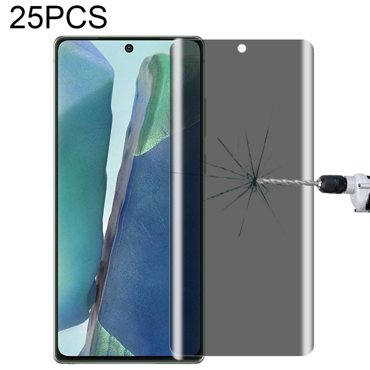 25 PCS 0.3mm 9H Surface Hardness 3D Curved Surface Privacy Glass Film, For Xiaomi Mi 11 (25 PCS), For vivo X50 Pro (25 PCS), For OPPO Reno5 Pro 5G (25 PCS), For OnePlus 8 Pro (25 PCS), For Meizu 18 Pro / 18s Pro (25 PCS), For OPPO Reno6 Pro 5G (25 PCS)...