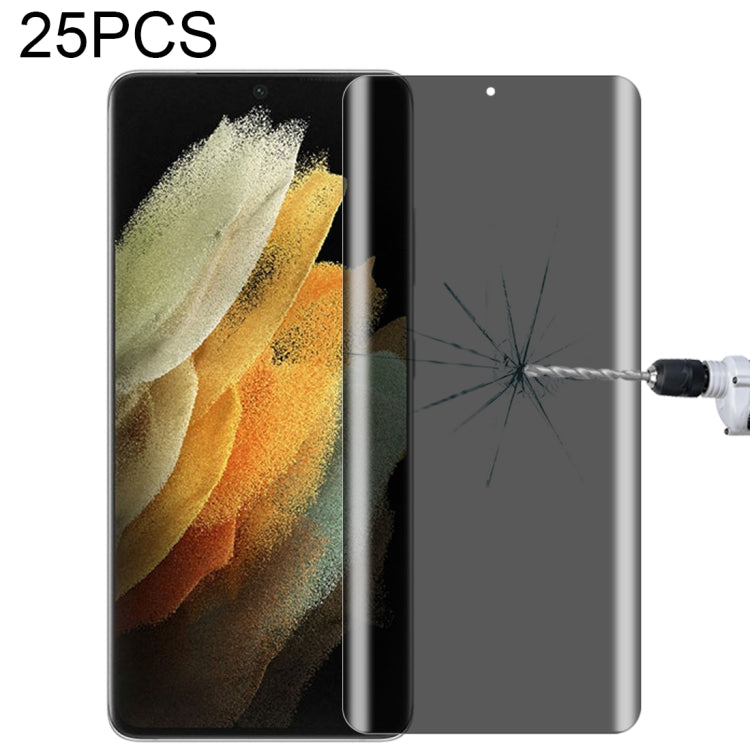 25 PCS 0.3mm 9H Surface Hardness 3D Curved Surface Privacy Glass Film, For Xiaomi Mi 11 (25 PCS), For vivo X50 Pro (25 PCS), For OPPO Reno5 Pro 5G (25 PCS), For OnePlus 8 Pro (25 PCS), For Meizu 18 Pro / 18s Pro (25 PCS), For OPPO Reno6 Pro 5G (25 PCS)...