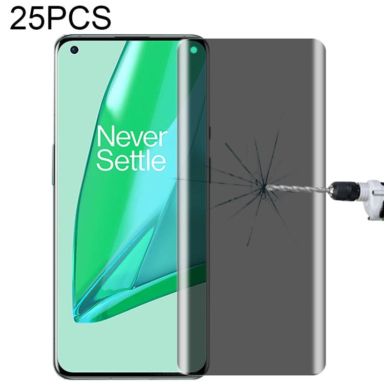 25 PCS 0.3mm 9H Surface Hardness 3D Curved Surface Privacy Glass Film, For Xiaomi Mi 11 (25 PCS), For vivo X50 Pro (25 PCS), For OPPO Reno5 Pro 5G (25 PCS), For OnePlus 8 Pro (25 PCS), For Meizu 18 Pro / 18s Pro (25 PCS), For OPPO Reno6 Pro 5G (25 PCS)...