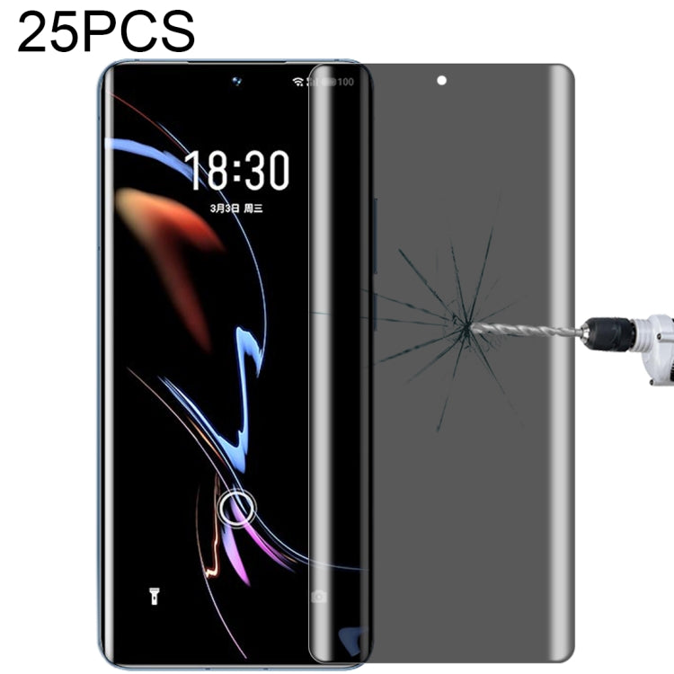 25 PCS 0.3mm 9H Surface Hardness 3D Curved Surface Privacy Glass Film, For Xiaomi Mi 11 (25 PCS), For vivo X50 Pro (25 PCS), For OPPO Reno5 Pro 5G (25 PCS), For OnePlus 8 Pro (25 PCS), For Meizu 18 Pro / 18s Pro (25 PCS), For OPPO Reno6 Pro 5G (25 PCS)...