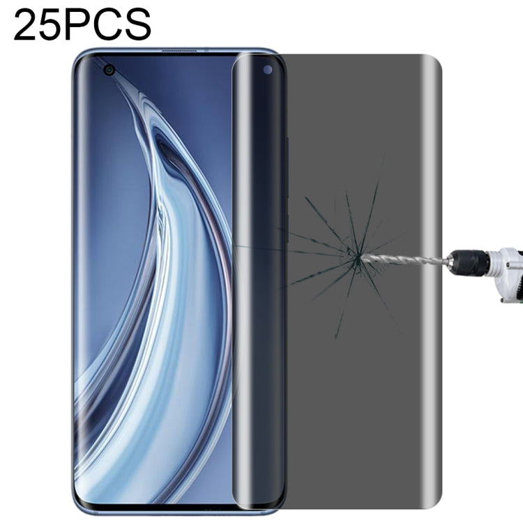 25 PCS 0.3mm 9H Surface Hardness 3D Curved Surface Privacy Glass Film, For Xiaomi Mi 11 (25 PCS), For vivo X50 Pro (25 PCS), For OPPO Reno5 Pro 5G (25 PCS), For OnePlus 8 Pro (25 PCS), For Meizu 18 Pro / 18s Pro (25 PCS), For OPPO Reno6 Pro 5G (25 PCS)...