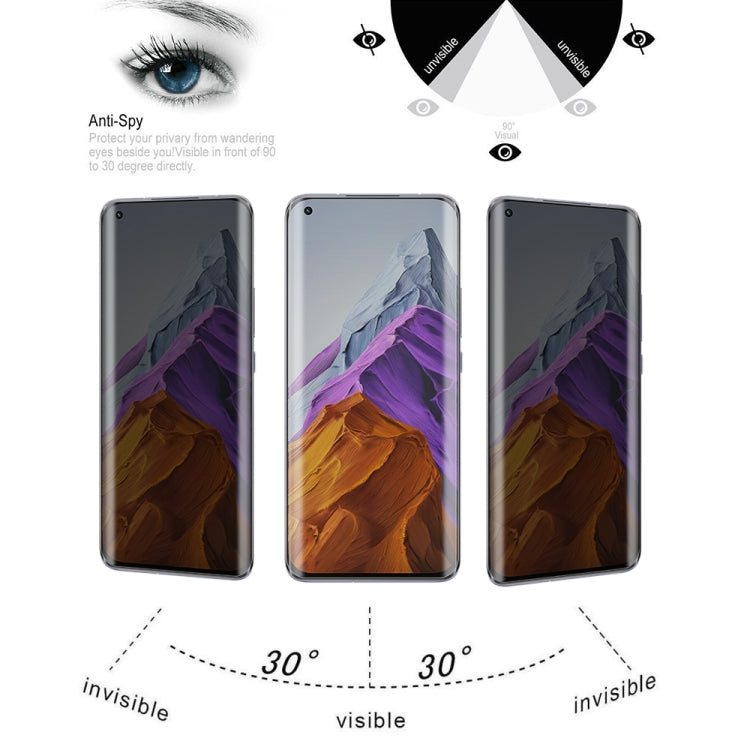 25 PCS 0.3mm 9H Surface Hardness 3D Curved Surface Privacy Glass Film, For Xiaomi Mi 11 (25 PCS), For vivo X50 Pro (25 PCS), For OPPO Reno5 Pro 5G (25 PCS), For OnePlus 8 Pro (25 PCS), For Meizu 18 Pro / 18s Pro (25 PCS), For OPPO Reno6 Pro 5G (25 PCS)...