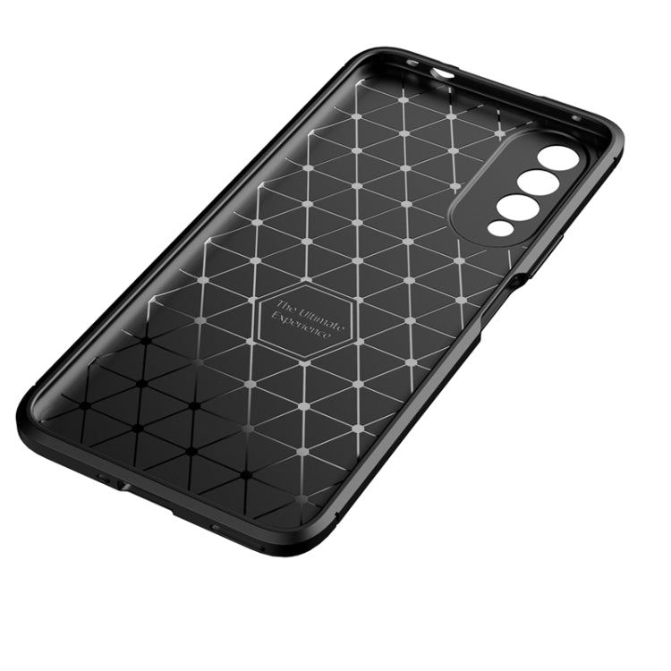 Carbon Fiber Texture Shockproof TPU Case, For Honor X20 SE