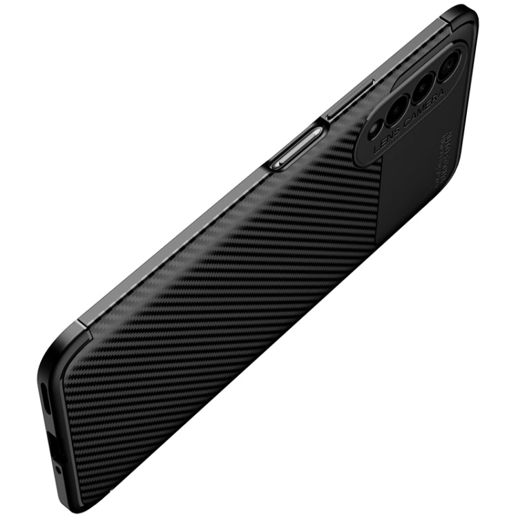 Carbon Fiber Texture Shockproof TPU Case, For Honor X20 SE, For OPPO Reno6 Pro+ 5G, For OPPO Reno6 Pro 5G, For OPPO Reno6 5G